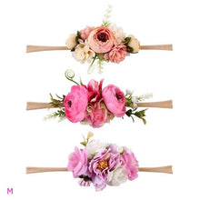 Sweet Floral 3 Piece Headband Set