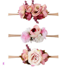 Sweet Floral 3 Piece Headband Set