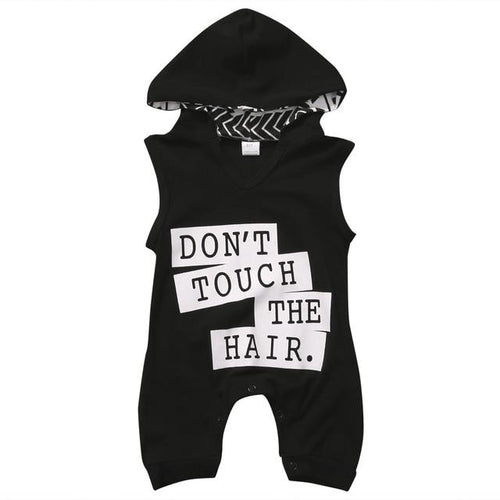 Don't Touch The Hair Baby Jumpsuit