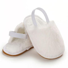 Faux Fur Baby Slides