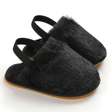 Faux Fur Baby Slides