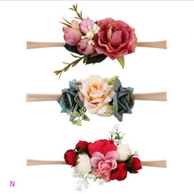 Sweet Floral 3 Piece Headband Set