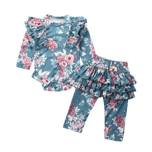 Tinley Floral Baby Outfit