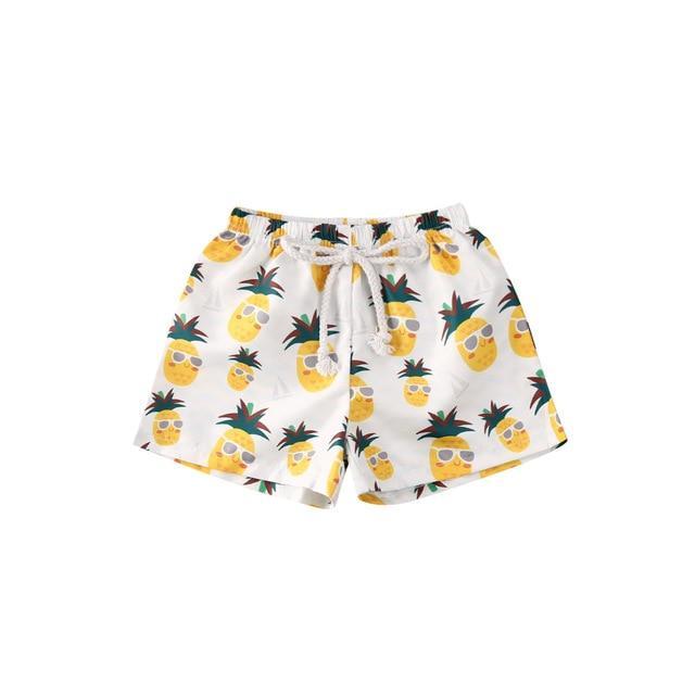 Suave Pineapple Swim Trunks