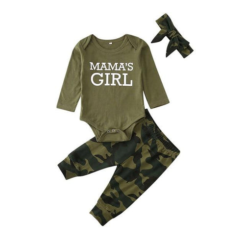 Mama's Girl Camo Outfit