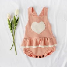 Heart Knit Romper