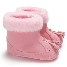 Tassel Fur Lined Booties