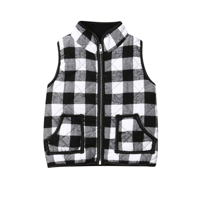 Plaid Classic Vest