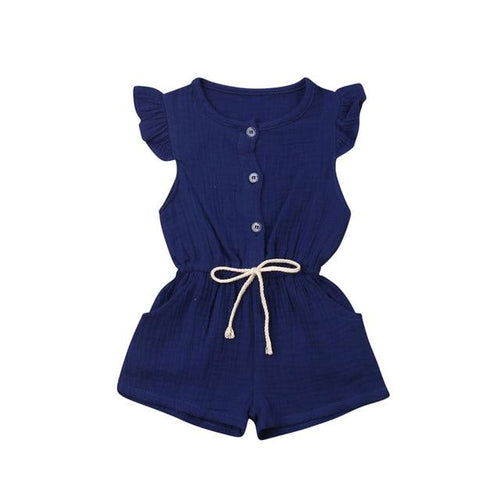 Quinn Ruffled Romper