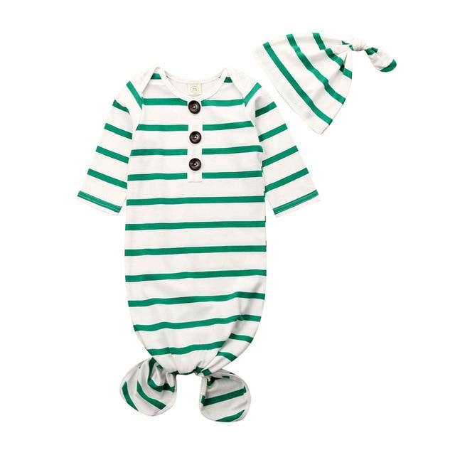 Striped Swaddle Jumpsuit