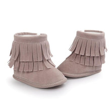 Fringe Fur Baby Shoes