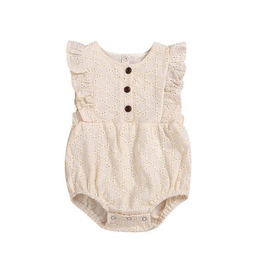 Luna Lace Baby Romper