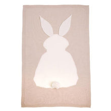 Bunny Knit Toddler Blanket