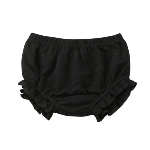 Ruffle Linen Bloomers