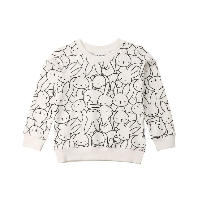Bunny Monochrome Top