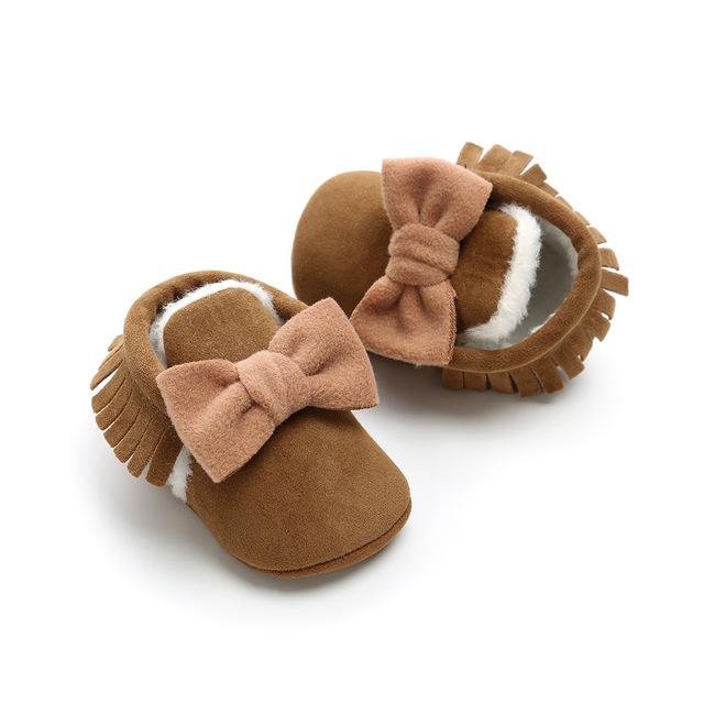 Lana Suede Bow Mocs