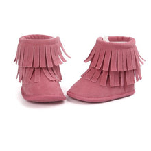 Fringe Fur Baby Shoes