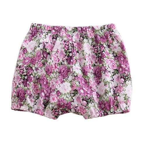 Summer Floral Toddler Shorts