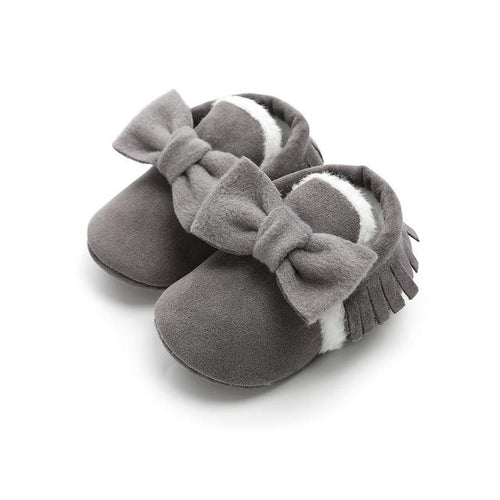 Lana Suede Bow Mocs