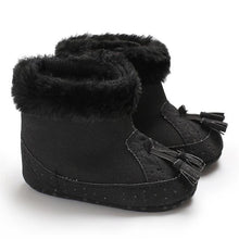 Tassel Fur Lined Booties