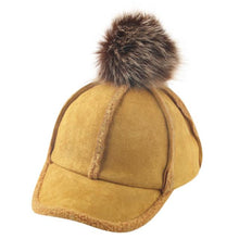 Baby Baseball Winter Cap with Fur