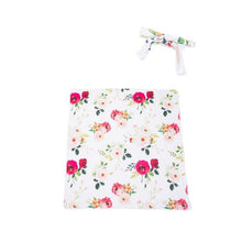 Swaddle Blanket with Matching Headband