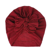 Tie Front Turbin Beanie