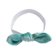 Velour Bow Headband