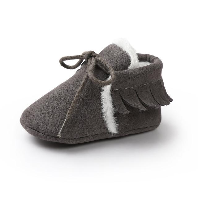 Fur Lined Baby Mocs