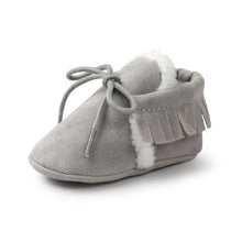 Fur Lined Baby Mocs