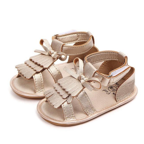 Aria Fringe Baby Sandals