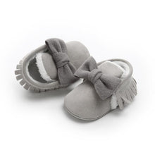 Lana Suede Bow Mocs