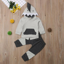 Shark Hooded Baby Outfit