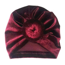 Velour Turbin Beanie