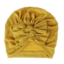 Tie Front Turbin Beanie