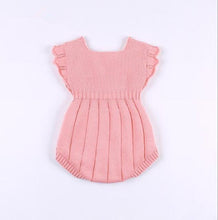 Shell Knit Baby Romper
