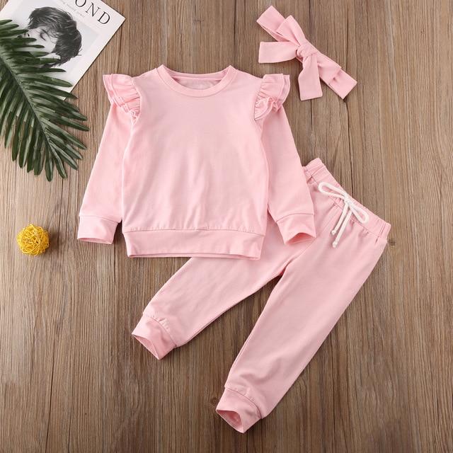 Lucy Solid Colored Matching Set