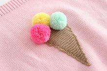 Ice Cream Baby Knit Romper