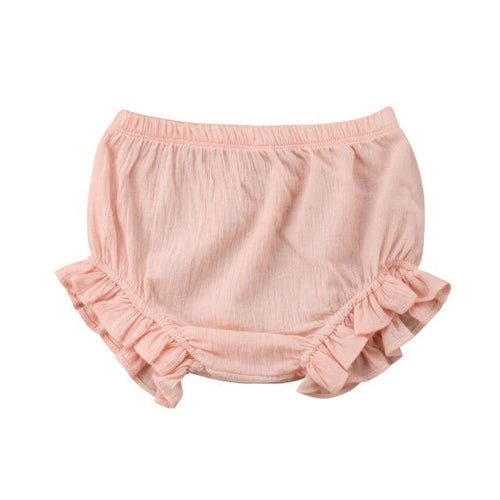 Ruffle Linen Bloomers