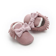 Lana Suede Bow Mocs