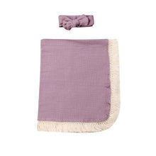 Muslin Blanket With Fringe