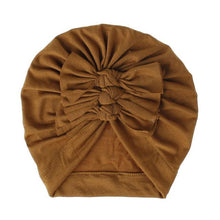 Tie Front Turbin Beanie