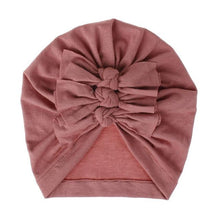 Tie Front Turbin Beanie