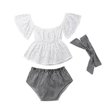 Classic Summer Baby Girl Outfit