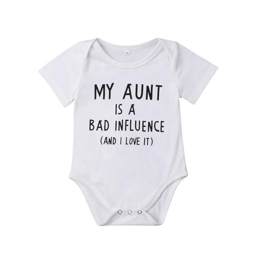 Bad Influence Aunt Onesie