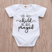 For This Child We Have Prayed Onesie