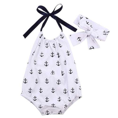 Nautical Baby Girl Outfit