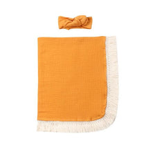 Muslin Blanket With Fringe