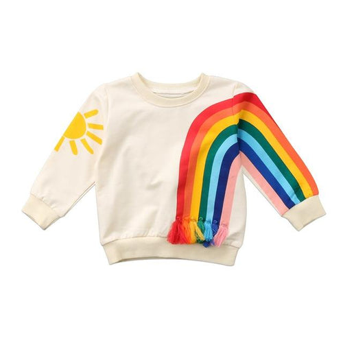 Rainbow Brighter Sweatshirt Top