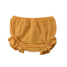 Ruffle Linen Bloomers